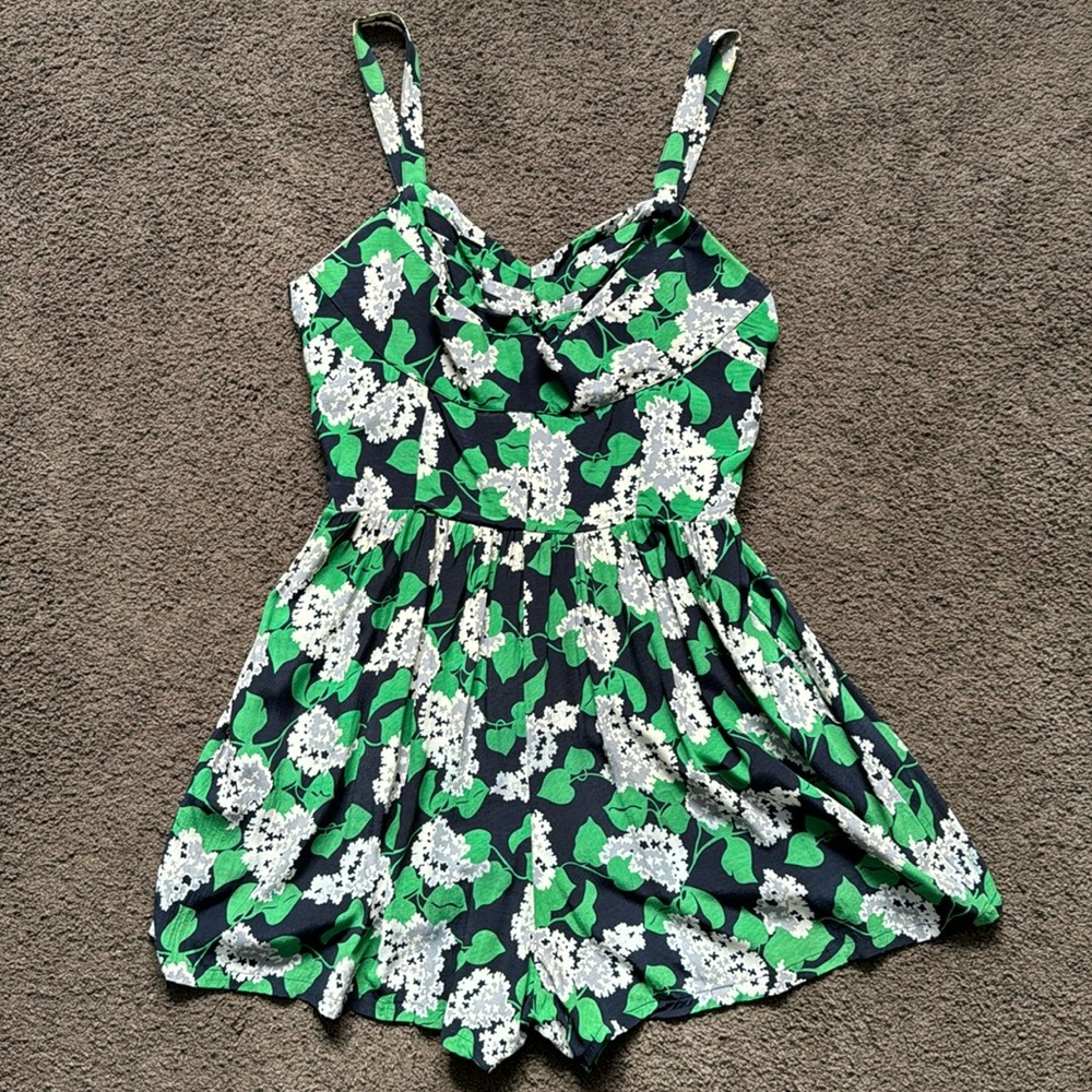 Lena Romper in Crepe Myrtle, rayon, Summer 2014, size 10